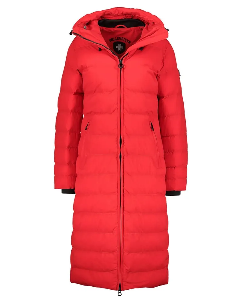 Wellensteyn Damen Steppmantel CORDOBA lONG Rot