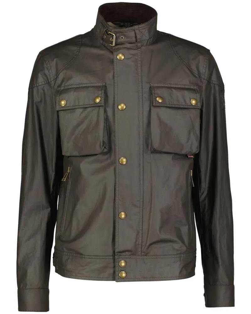 Belstaff Herren Wachsjacke RACEMASTER Oliv