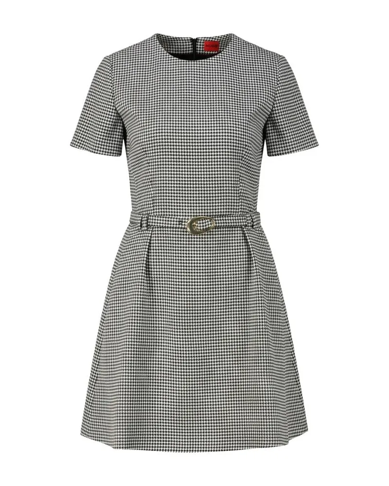 HUGO BOSS Damen Kleid KIMISE Grau
