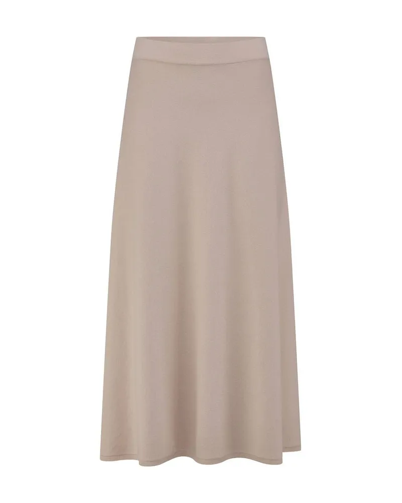 Riani Damen Strickrock MIDI Sand