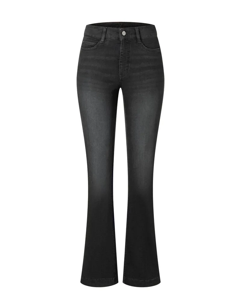 MAC Jeans Damen Jeans DREAM BOOT Slim Fit Bootcut Schwarz