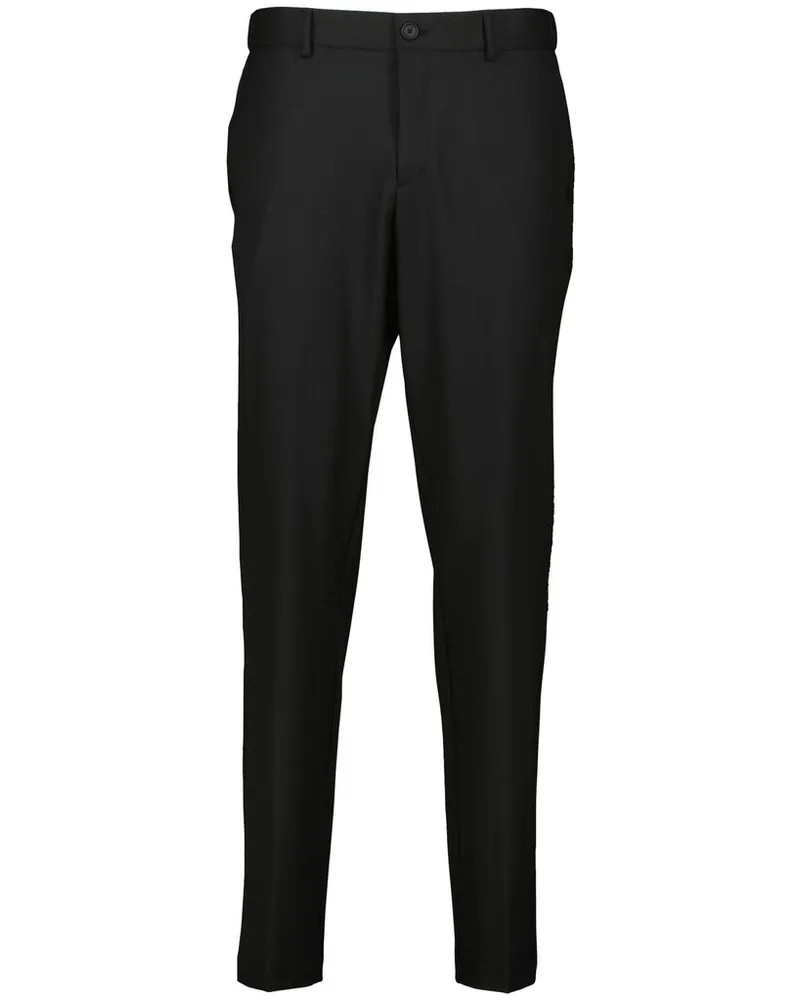 HUGO BOSS Herren Hose GENIUS Slim Fit Schwarz