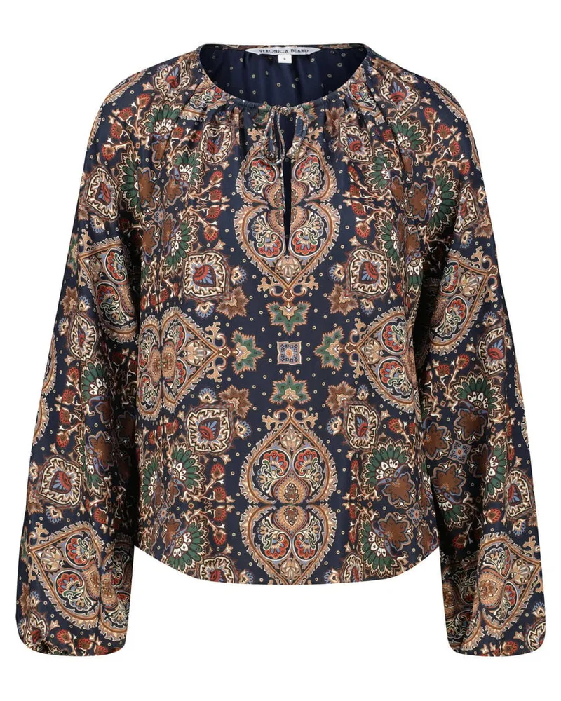 Veronica Beard Damen Bluse SOLAY TOP Marine