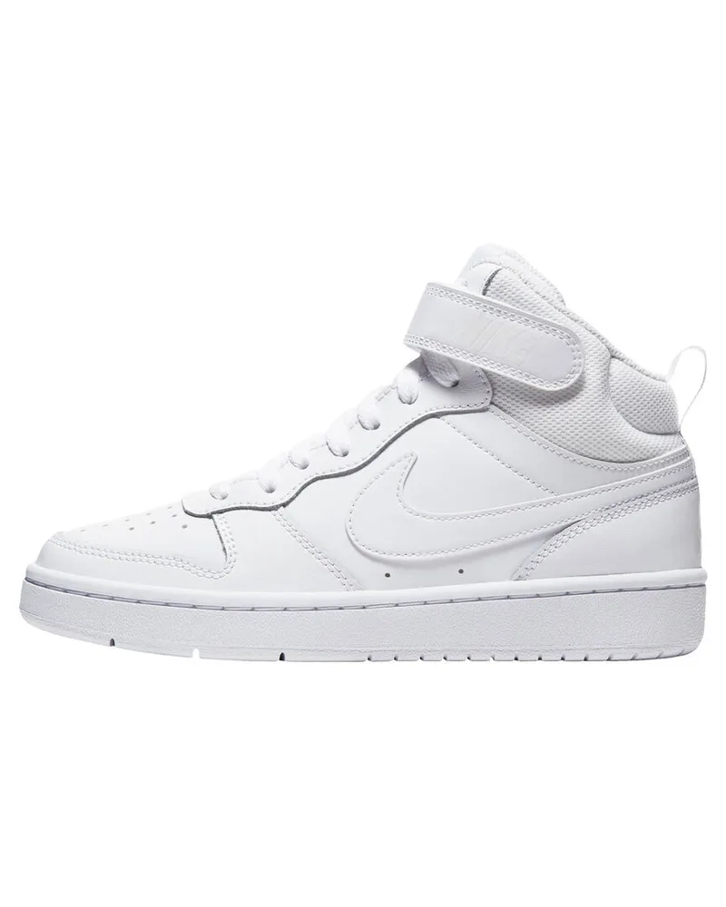 Nike Kinder Basketballschuhe COURT BOROUGH MID 2 BIG KIDS Weiß