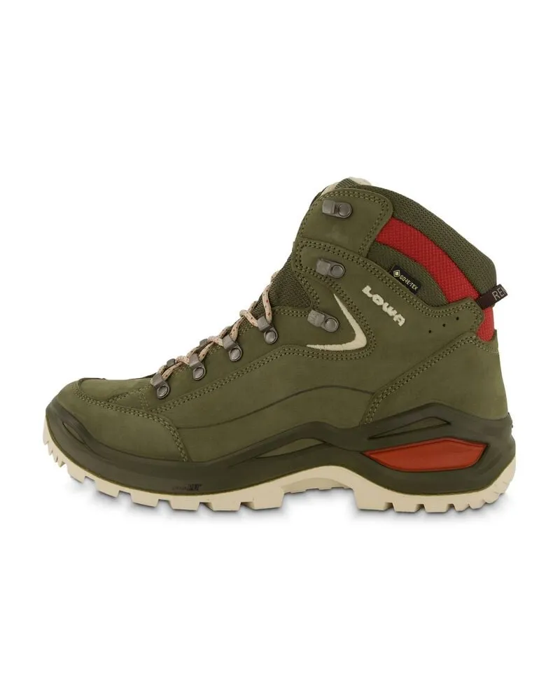 Lowa Damen Wanderschuhe RENEGADE EVO GORETEX MID Olive