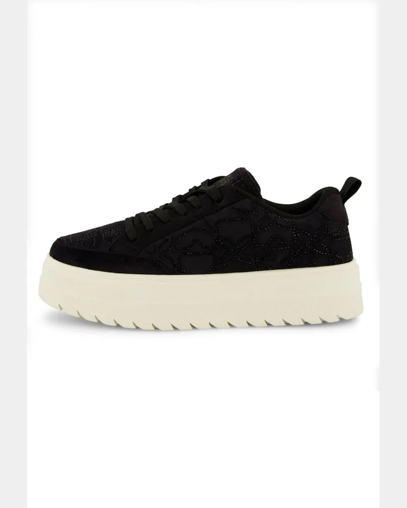 HUGO BOSS Damen Sneaker LYSSA_TENN Schwarz