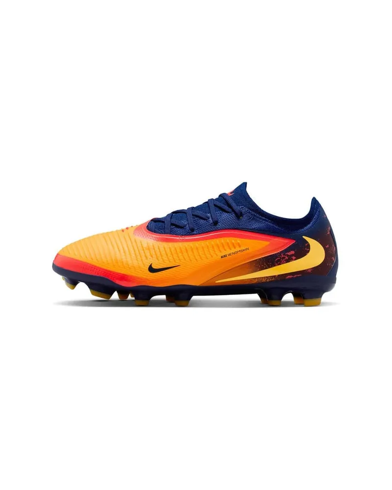 Nike Kinder Fußballschuhe Rasen und Kunstrasen JR PHANTOM 6 LOW PRO FG/MG ERLING HAALAND Orange
