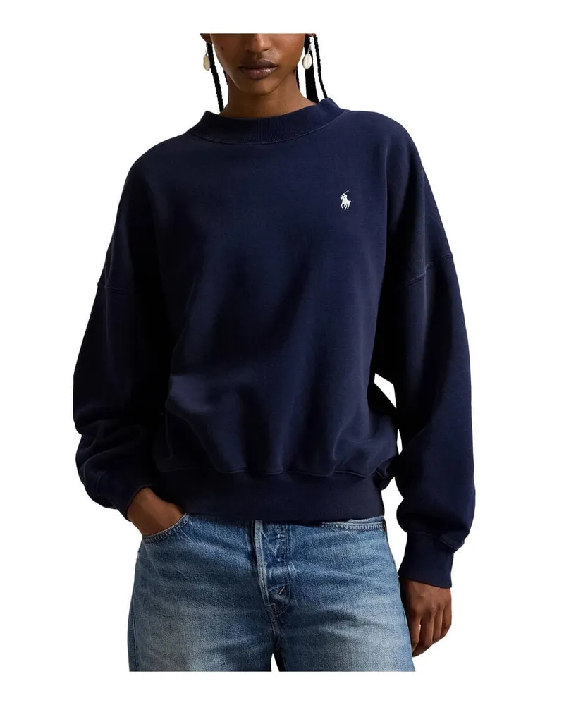 Ralph Lauren Damen Sweatshirt mit Logo Marine