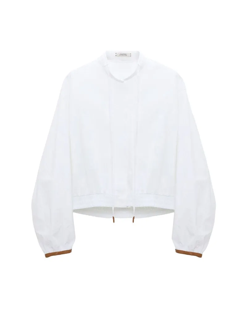 Dorothee Schumacher Damen Bluse POPLIN POWER BLOUSE Weiss