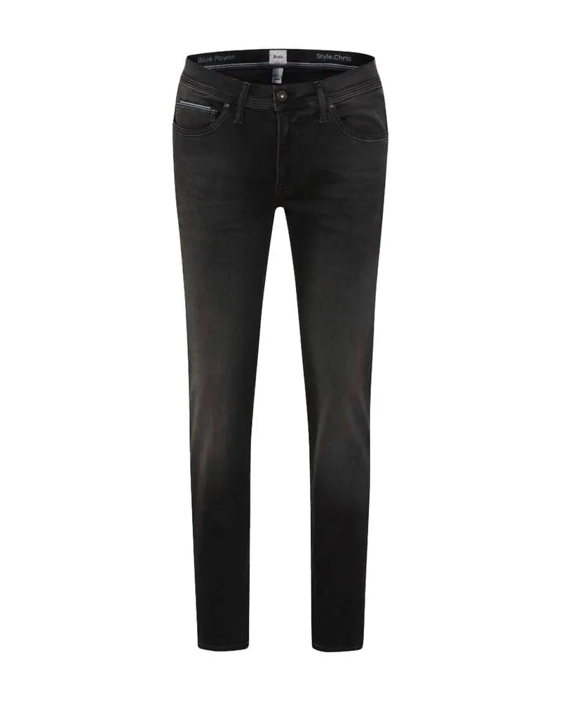 Brax Herren Jeans STYLE.CHRIS Slim Fit aus Baumwollmix Anthrazit