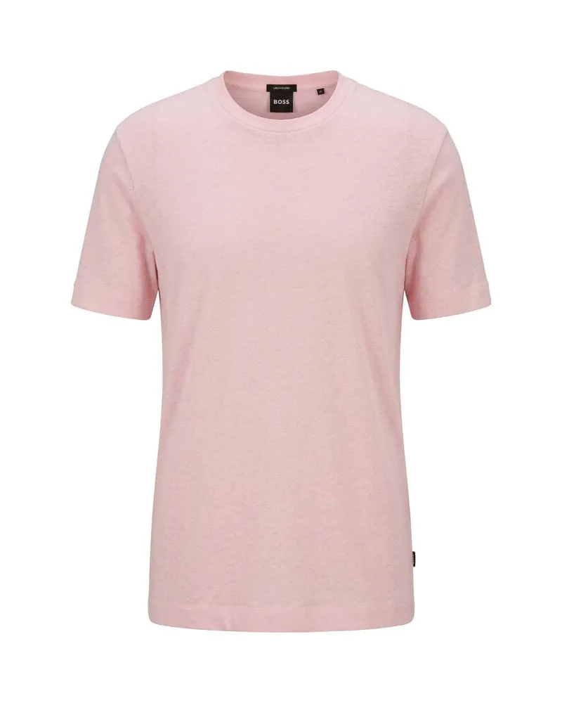 HUGO BOSS Herren T-Shirt H-TAUT Rose