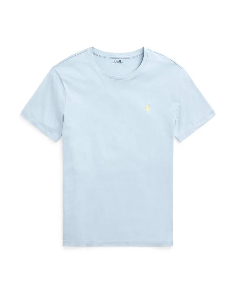 Ralph Lauren Herren T-Shirt Custom Slim Fit Bleu