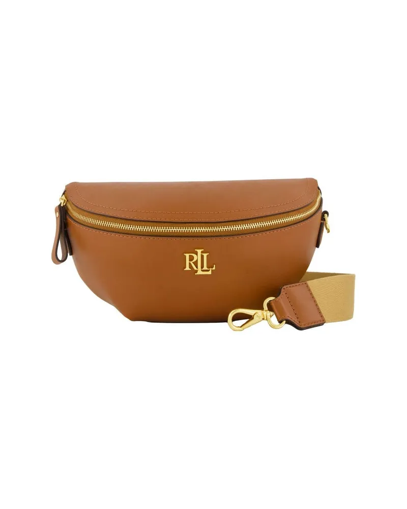 Ralph Lauren Damen Gürteltasche aus Leder Nougat