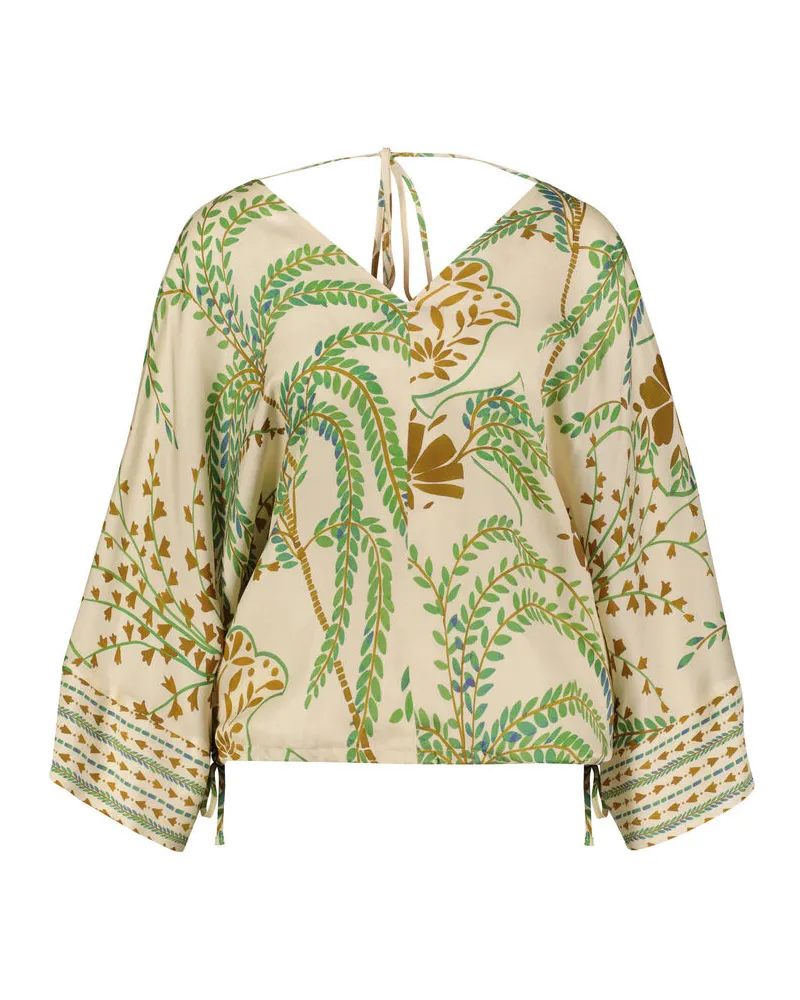 Riani Damen Bluse mit Stencil Print Mehrfarbig