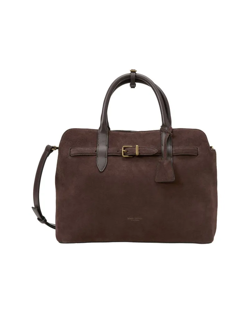 Marc O'Polo Damen Shopper M Braun