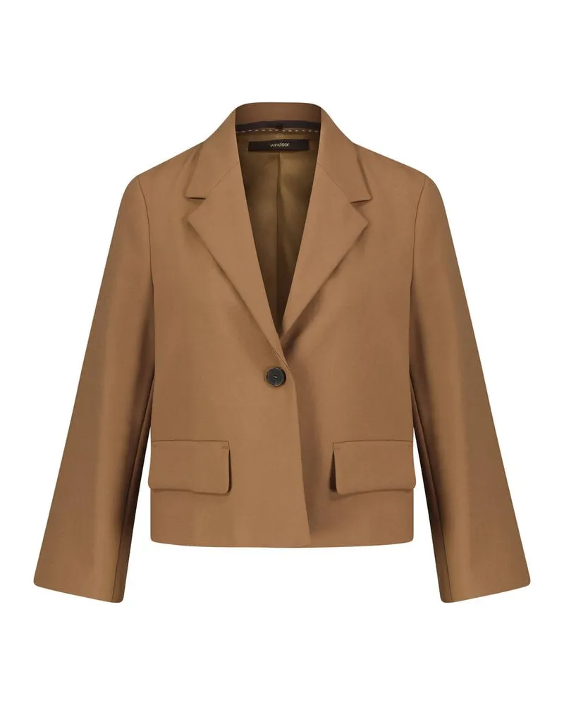 windsor. Damen Kurzblazer Rost