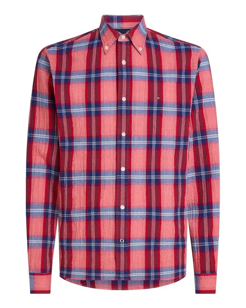 Tommy Hilfiger Herren Freizeithemd TARTAN Rot