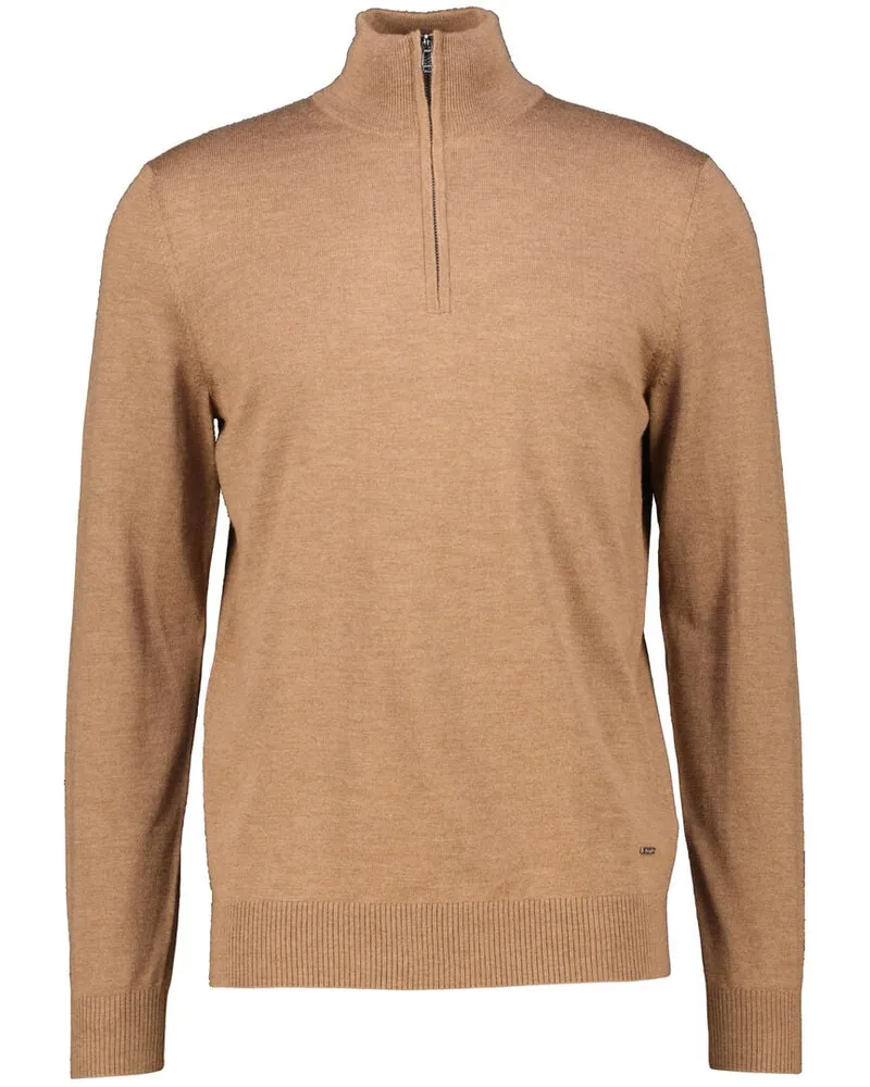 JOOP! Herren Stirckpullover DAVIDE Regular Fit Nougat