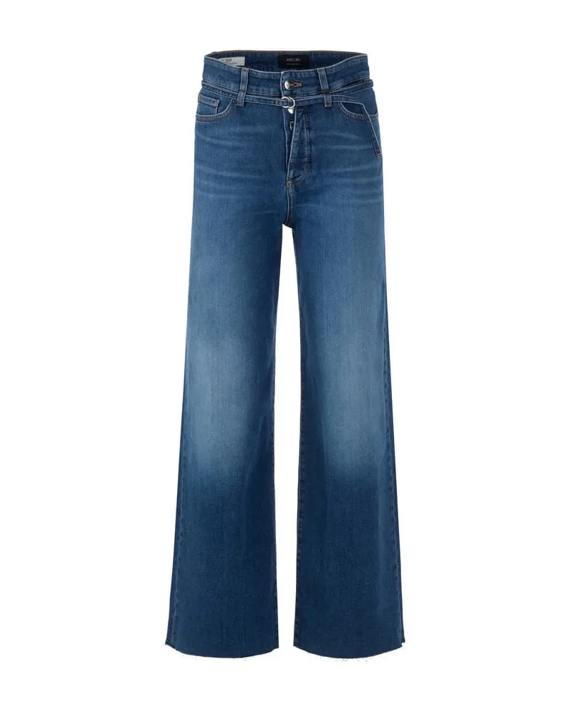 Marc Cain Damen Jeans WAUKEE Wide Fit Blue