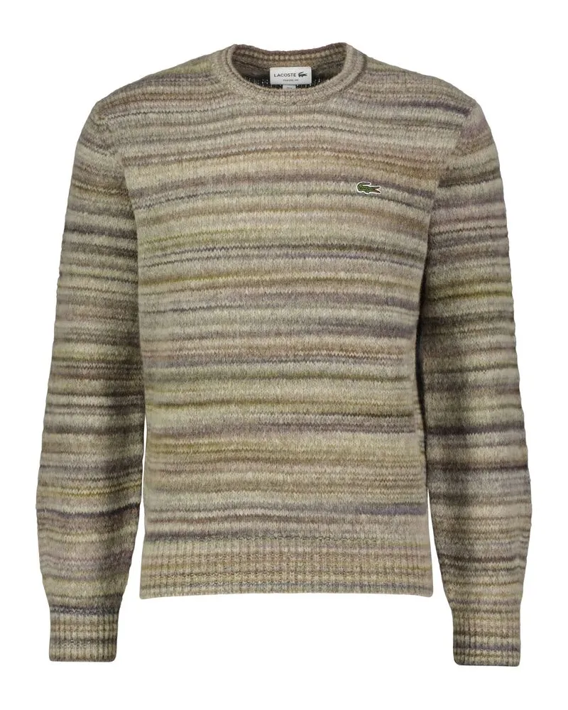 Lacoste Herren Pullover mit Alpaka und Wolle Weiss