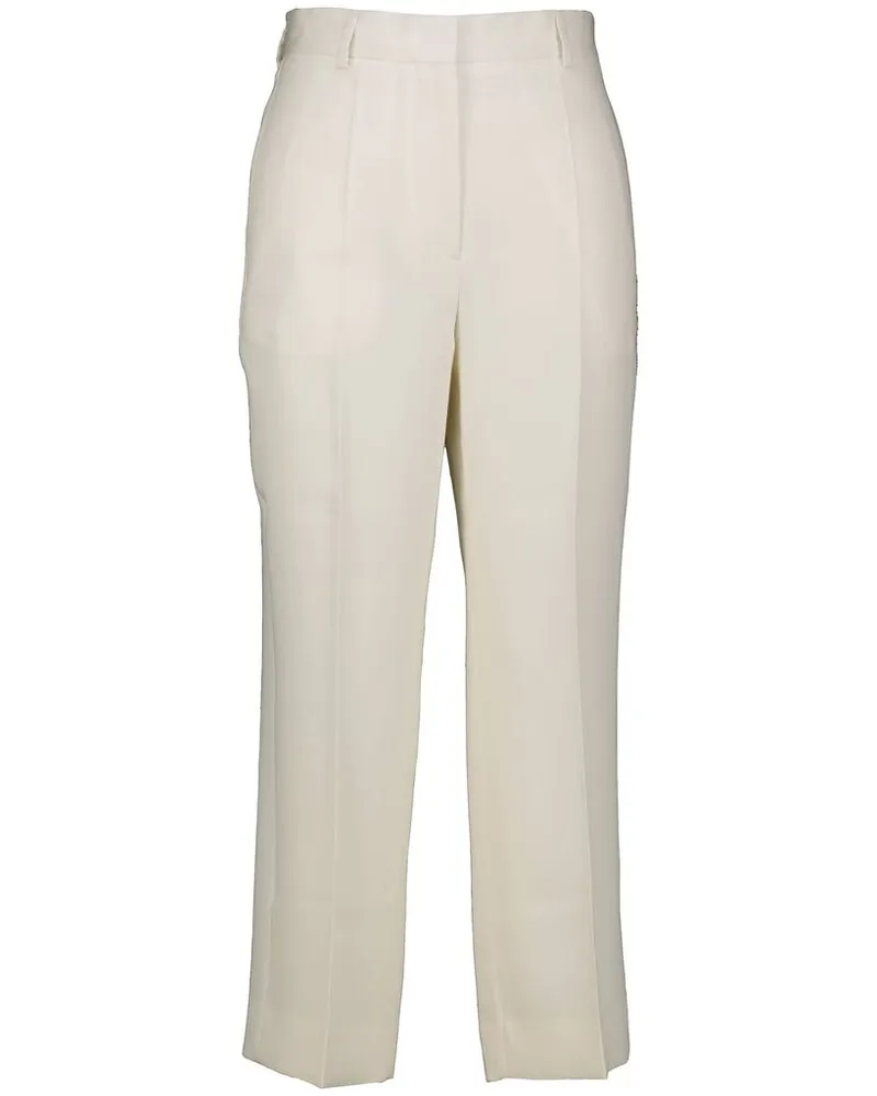 Totême Damen Hose Weiss