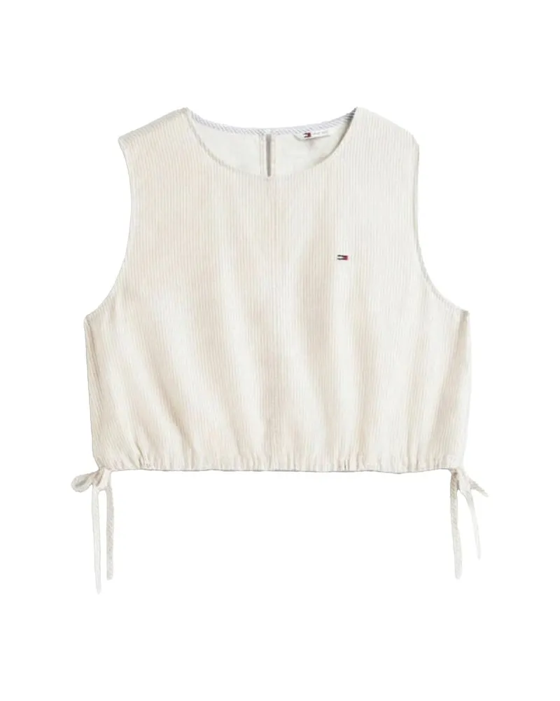 Tommy Hilfiger Damen Blusentop Sand