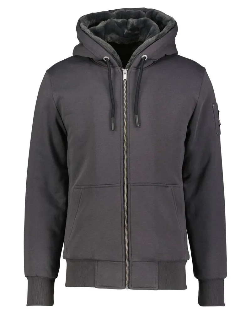 Moose Knuckles Herren Sweatjacke CLASSIC BUNNY Grau