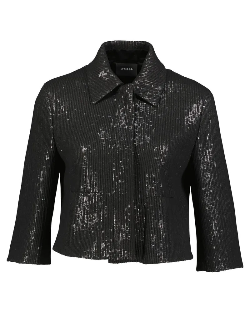 Akris Damen Jacke WINSLOW Schwarz