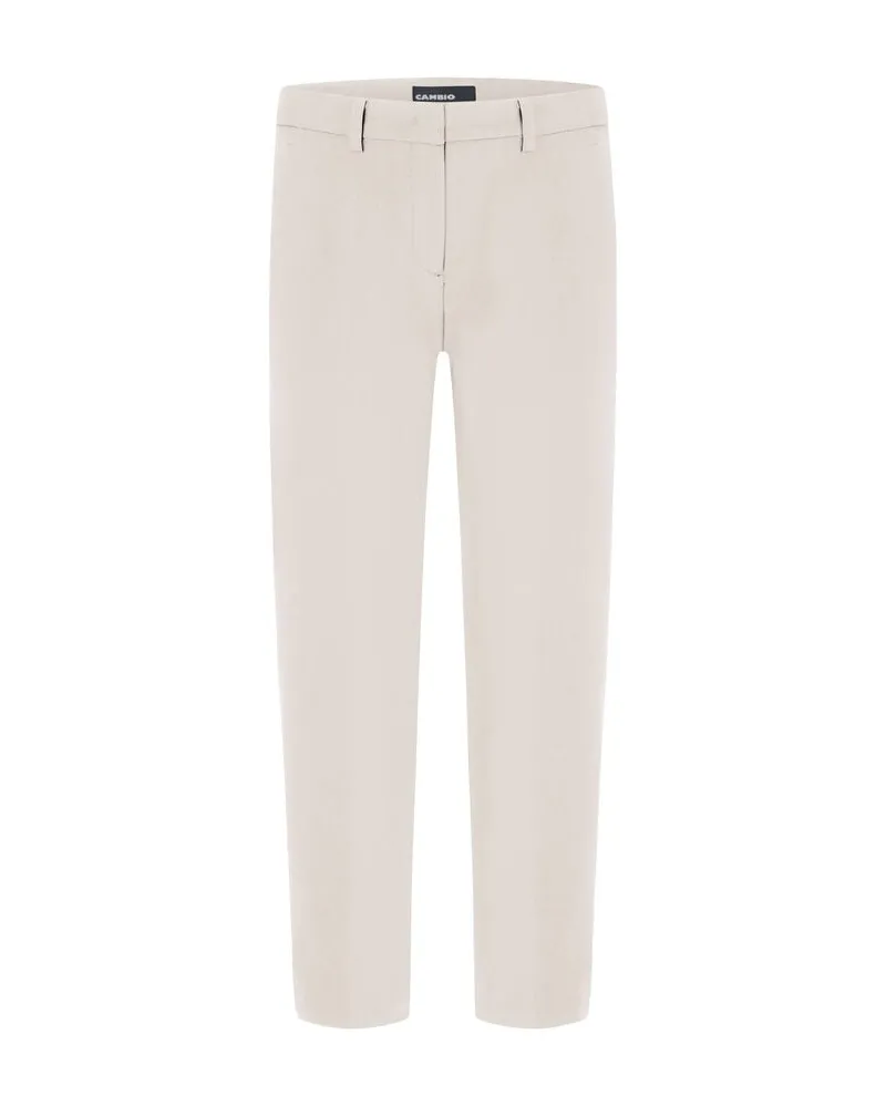 Cambio Damen Stoffhose KRYSTAL Kitt