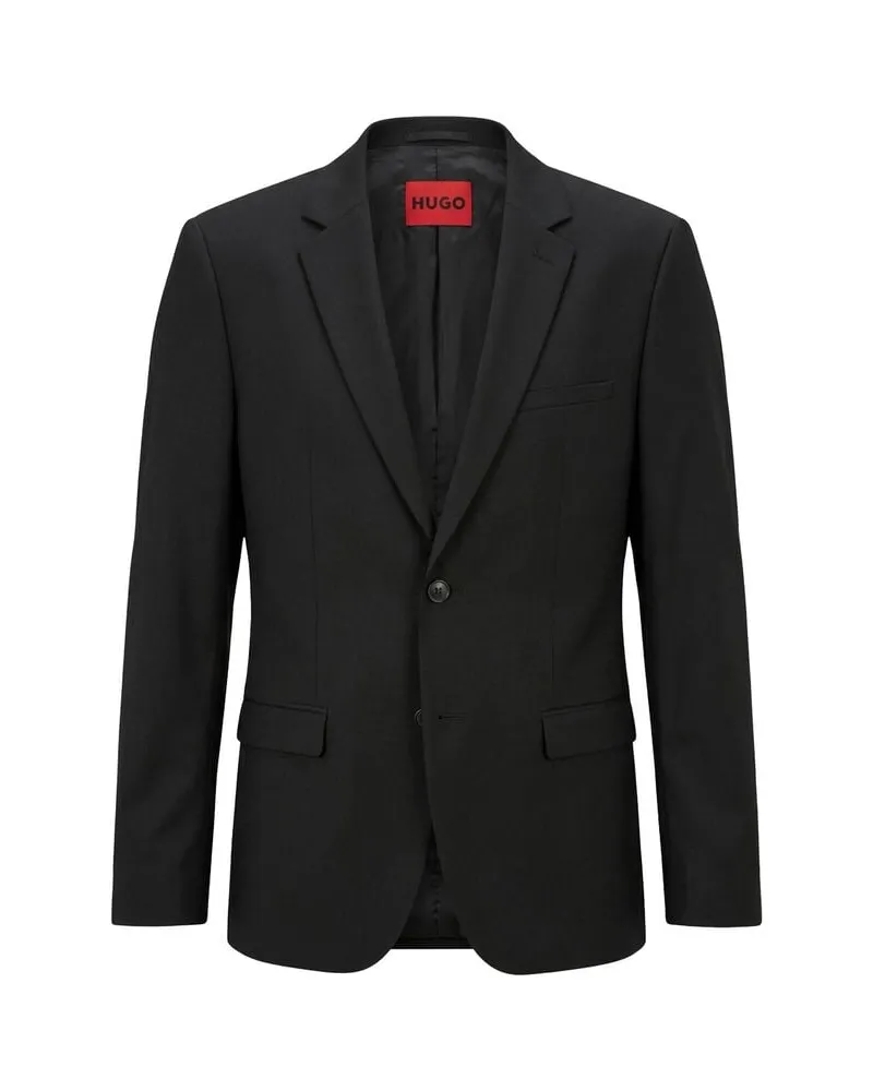 HUGO BOSS Herren Sakko ARTI Extra Slim Fit Schwarz