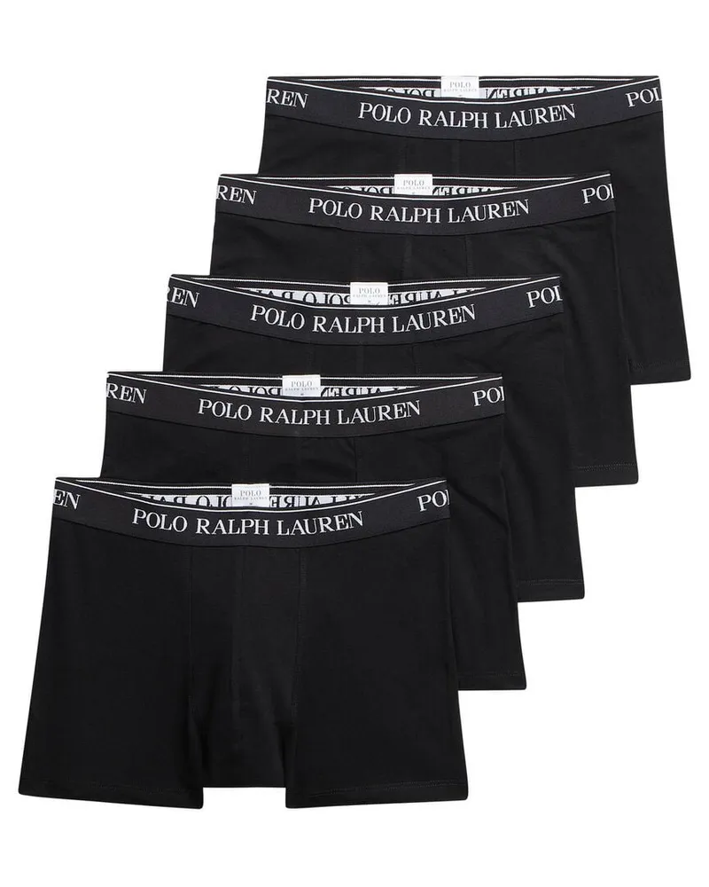 Ralph Lauren Herren Retropants 5er-Pack Schwarz