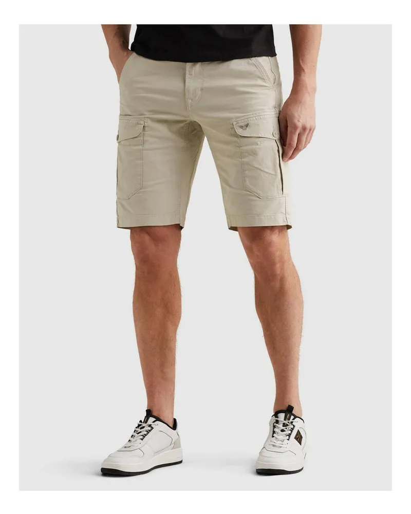 PME Legend Herren Cargoshorts Regular Fit Offwhite