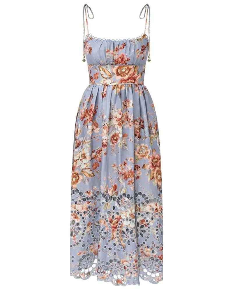 Zimmermann Damen Kleid AWAKEN PICNIC Bleu