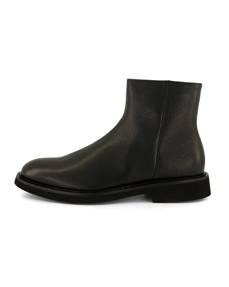 Doucal´s Herren Stiefeletten ANKLE ZIP BOOT Schwarz