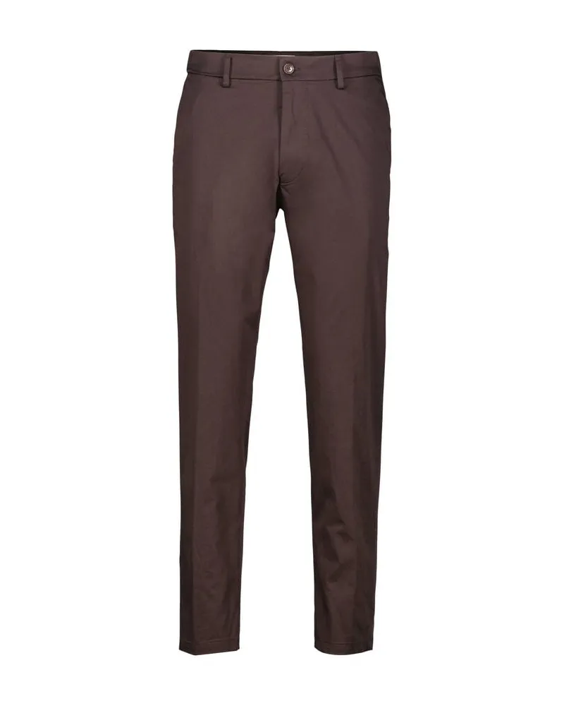 Drykorn Herren Chinohose AJEND Slim Fit Braun