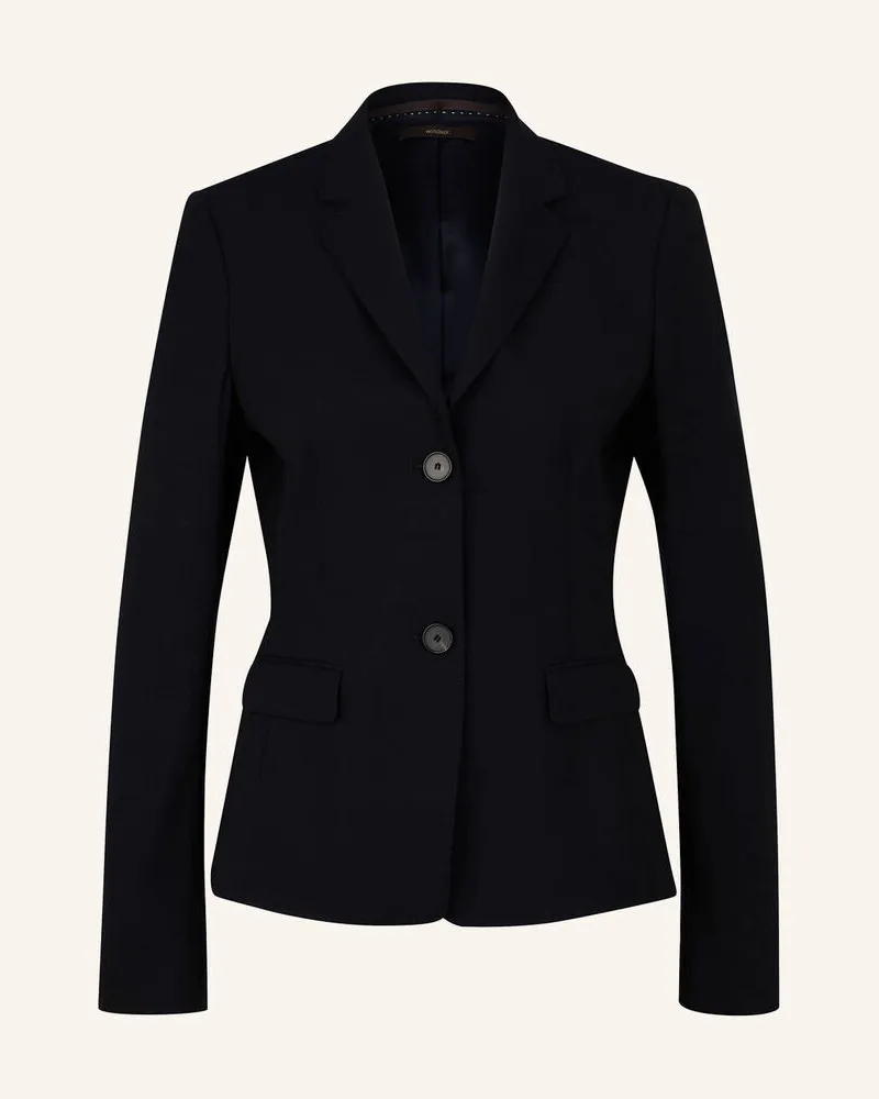 windsor. Damen Blazer aus Schurwoll-Stretchgewebe Marine