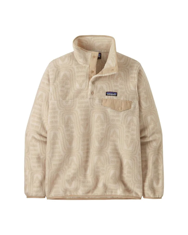 Patagonia Damen Fleecepullover WS LIGHTWEIGHT SYNCHILLA SNAP-T PULLOVER Champagner