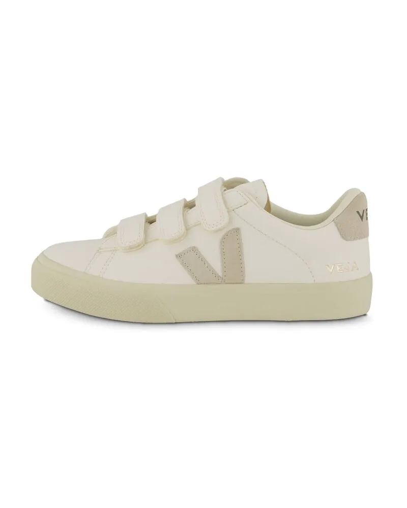 VEJA Damen Sneaker RECIFE aus Leder Weiss