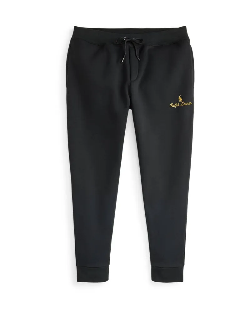 Ralph Lauren Herren Jogginghose mit Logo-Stickerei Schwarz