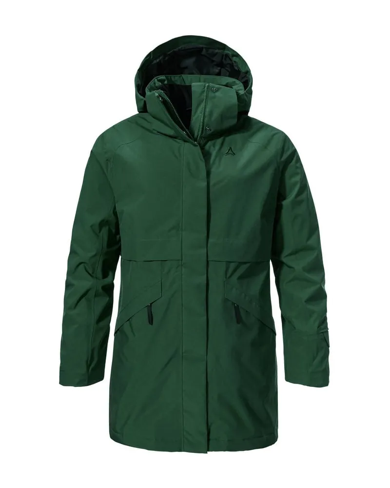 Schöffel Damen Parka STYLE MALKAY Dunkelgrün