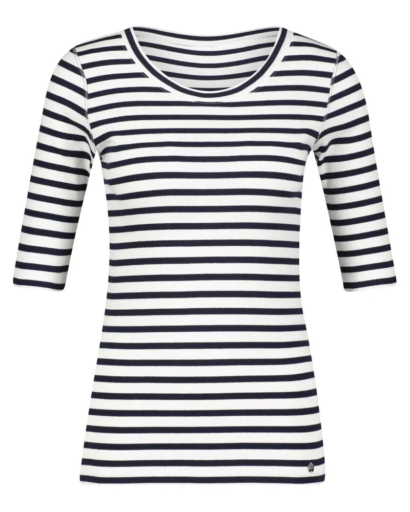 Marc Cain Damen T-Shirt Slim Fit Marine