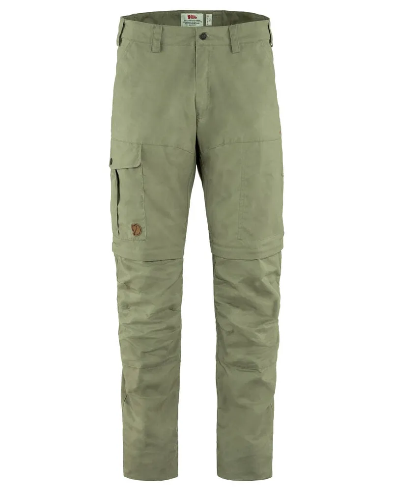 Fjäll Räven Herren Outdoor-Hose KARL PRO ZIP-OFF TROUSERS Erde
