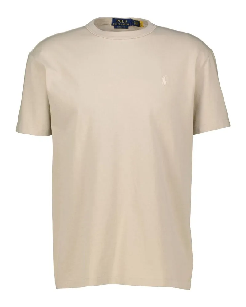 Ralph Lauren Herren T-Shirt aus Baumwolljersey Classic Fit Grau
