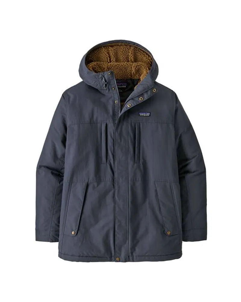 Patagonia Herren Kapuzenjacke ISTHMUS PARKA Rauchblau