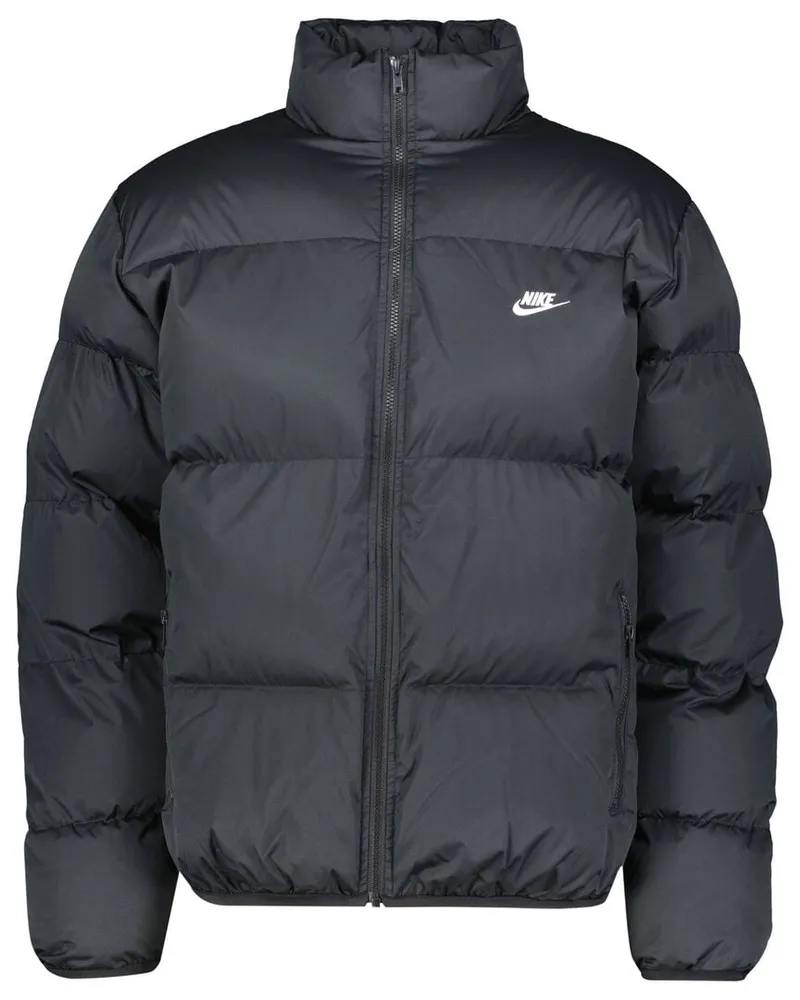 Nike Herren Steppjacke CLUB PUFFER JACKET Schwarz