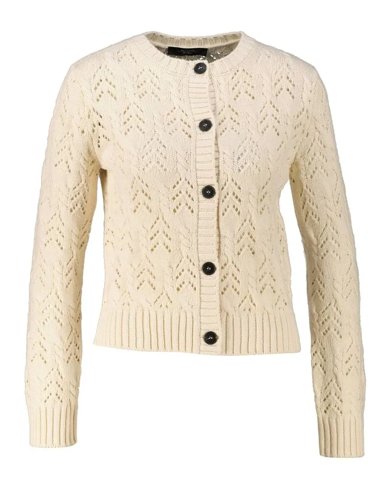 Max Mara Damen Strickjacke PANARIA Offwhite