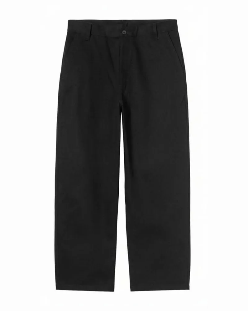 Carhartt WIP Herren Hose aus Baumwolle MODULE PANT Tapered Fit Schwarz