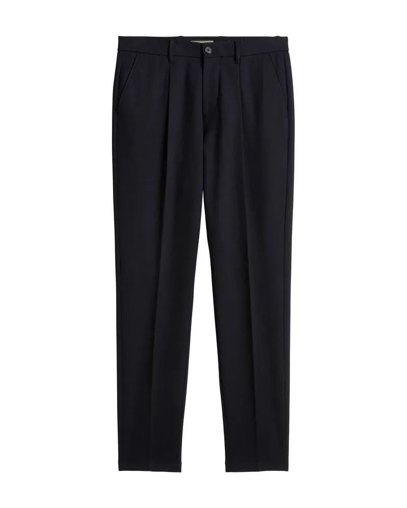 Marc O'Polo Herren Bundfaltenhose MOROT JOGGER Tapered Fit Navy