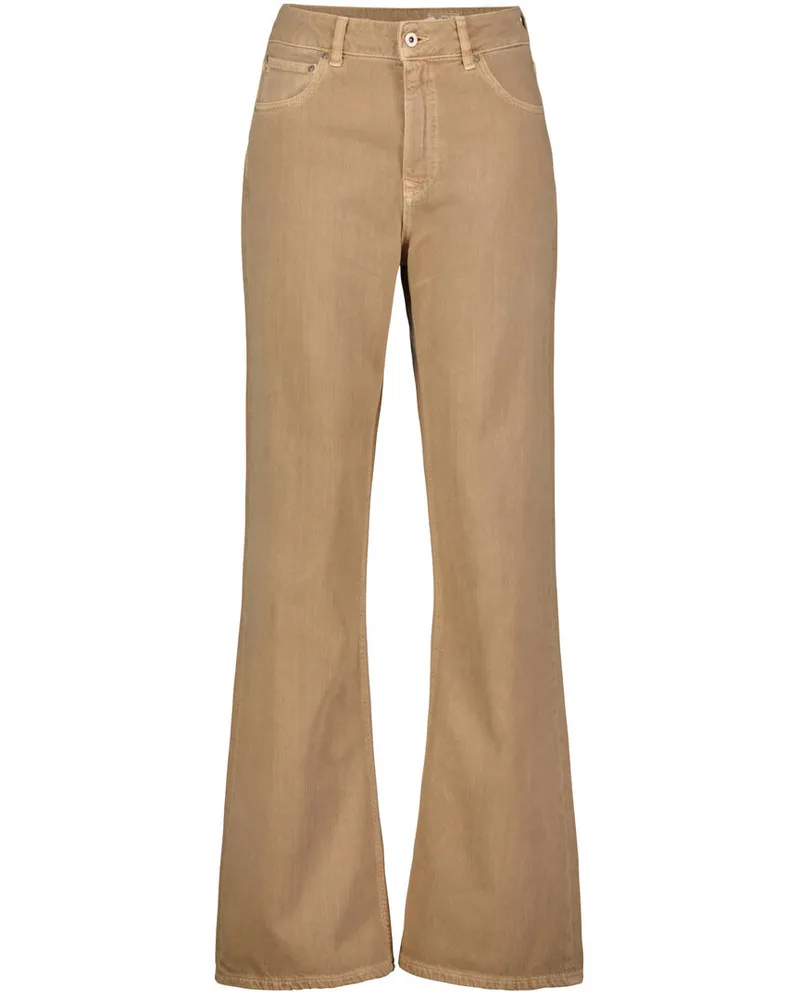Adriano Goldschmied Damen Jeans PADUA Flare Fit Braun