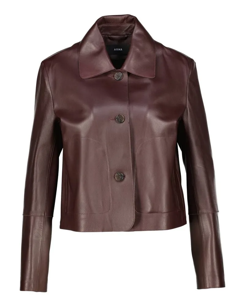 Arma Damen Lederjacke EMY Bordeaux